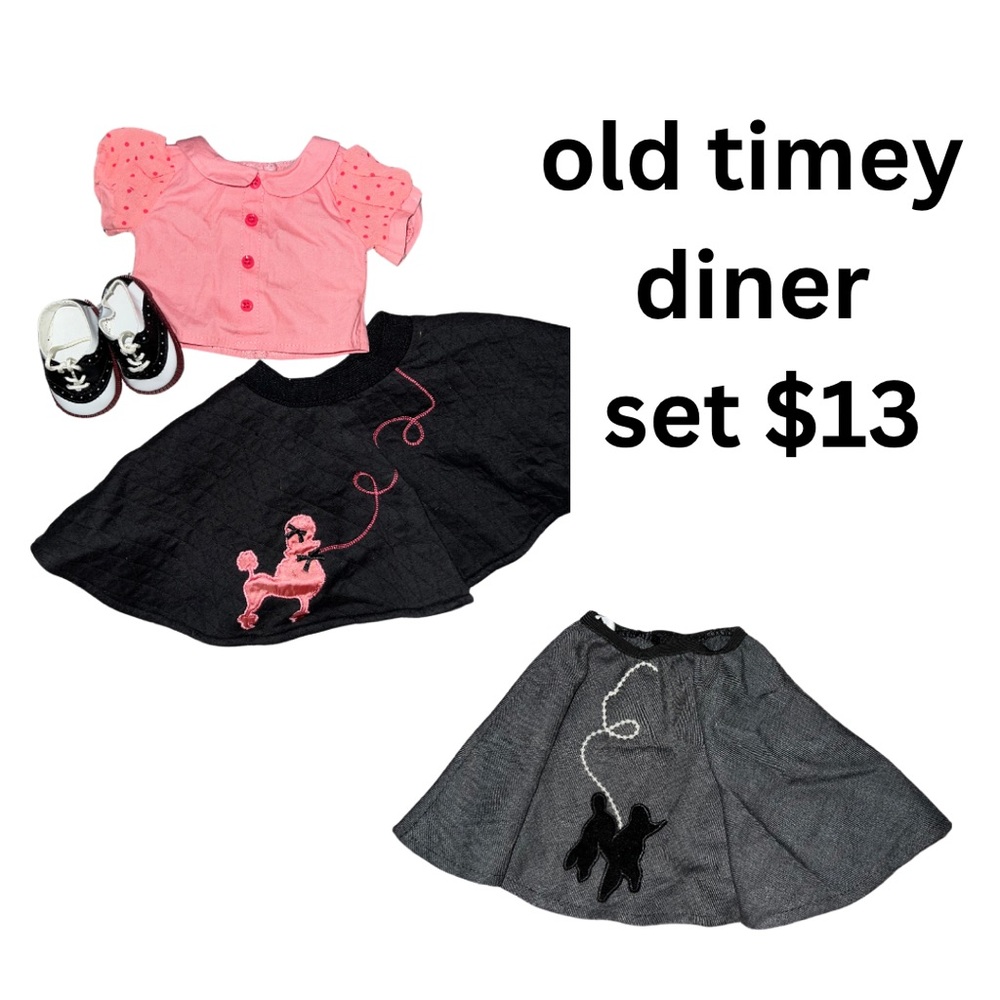 American Girl doll diner clothes